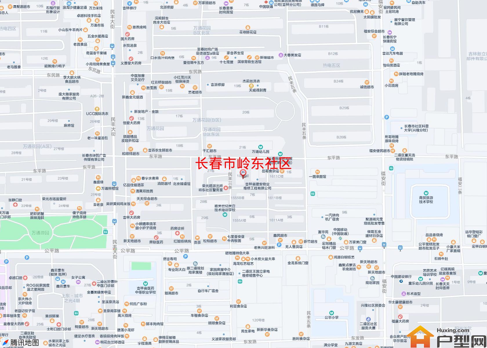 岭东社区小区 - 户型网