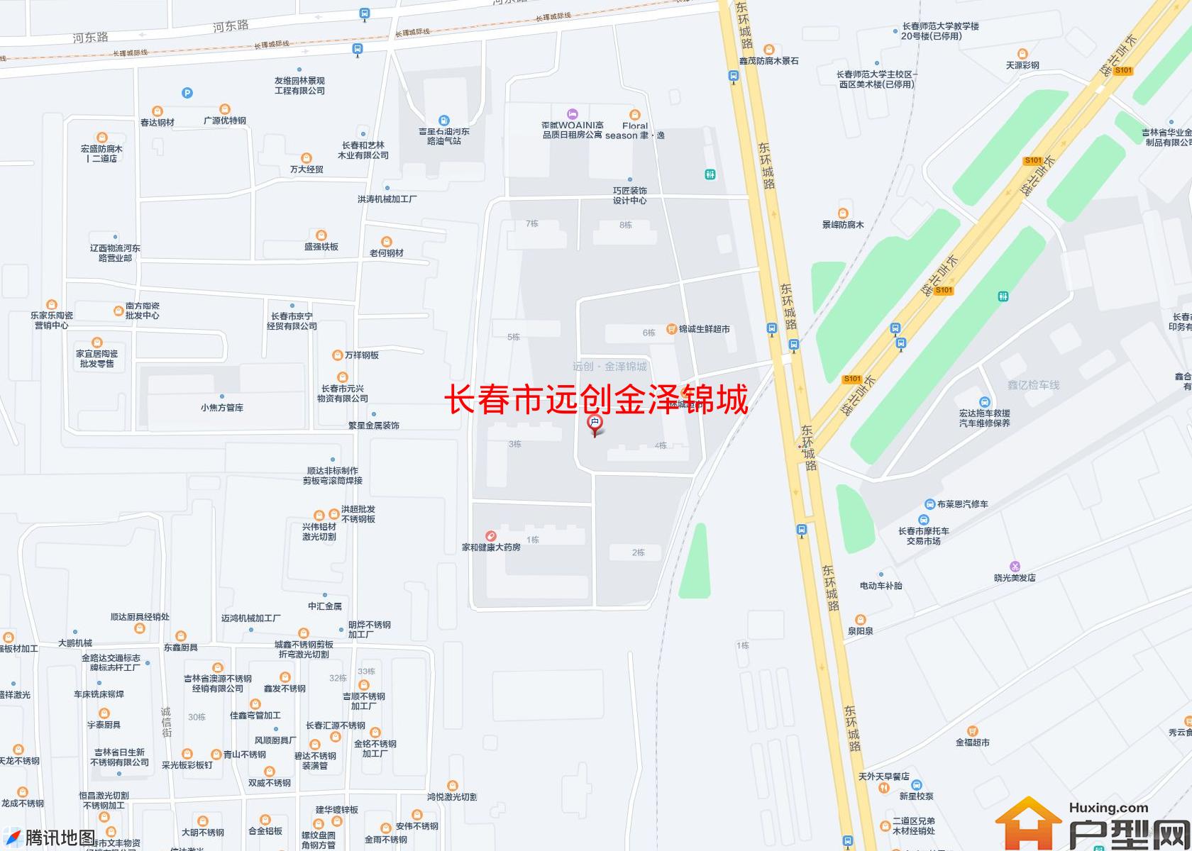 远创金泽锦城小区 - 户型网