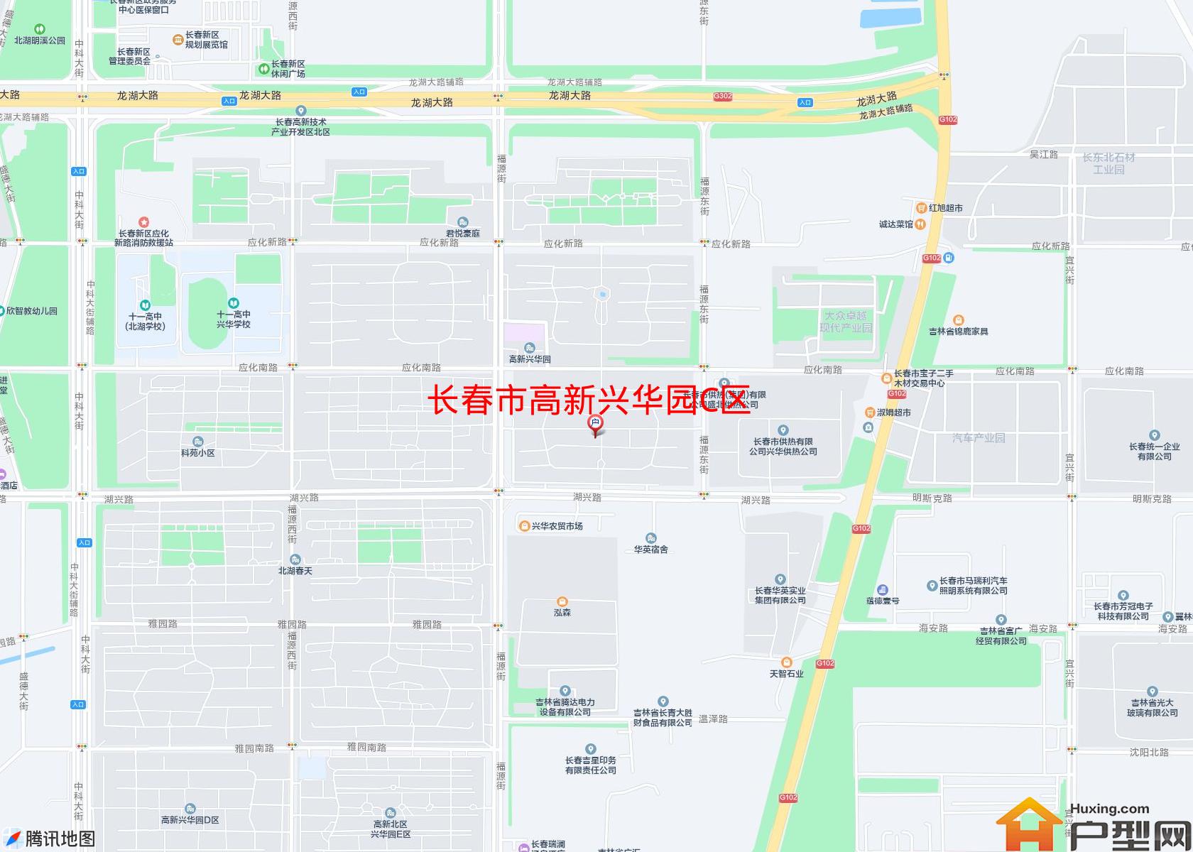 高新兴华园C区小区 - 户型网