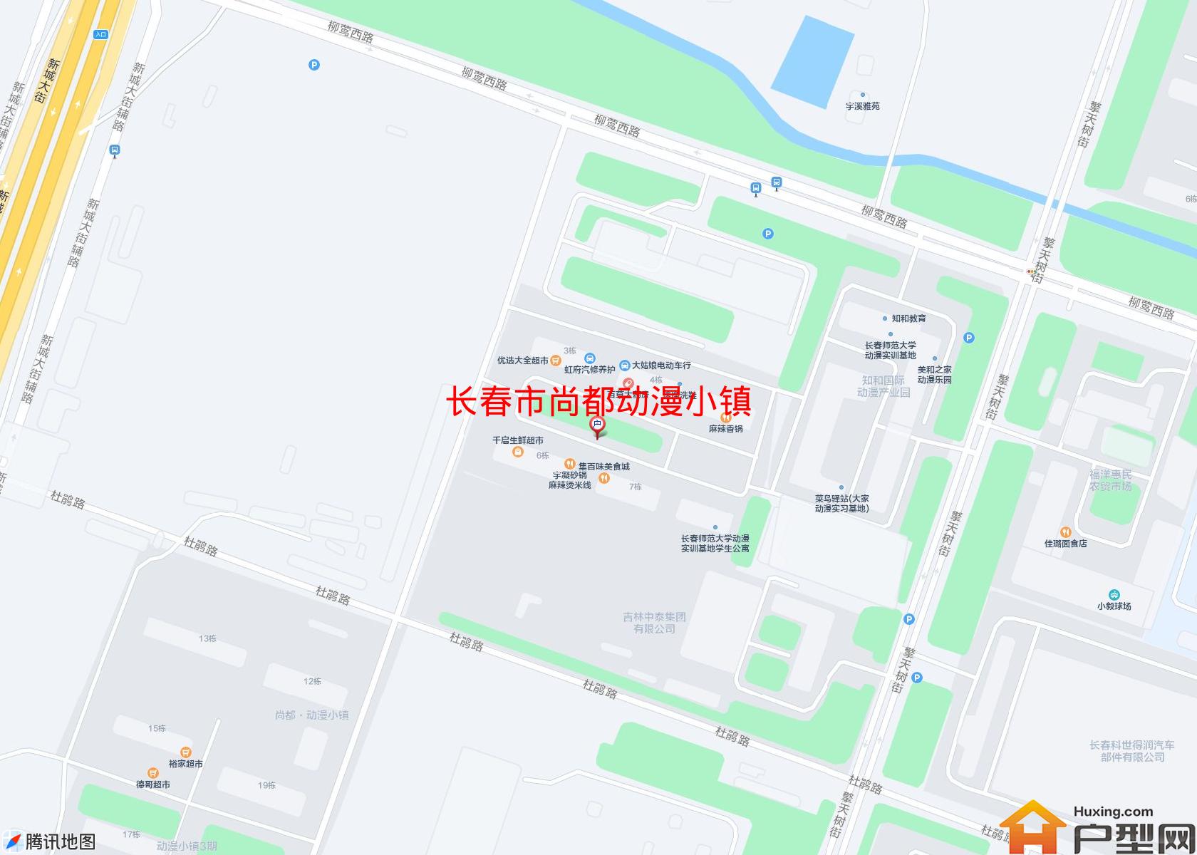 尚都动漫小镇小区 - 户型网