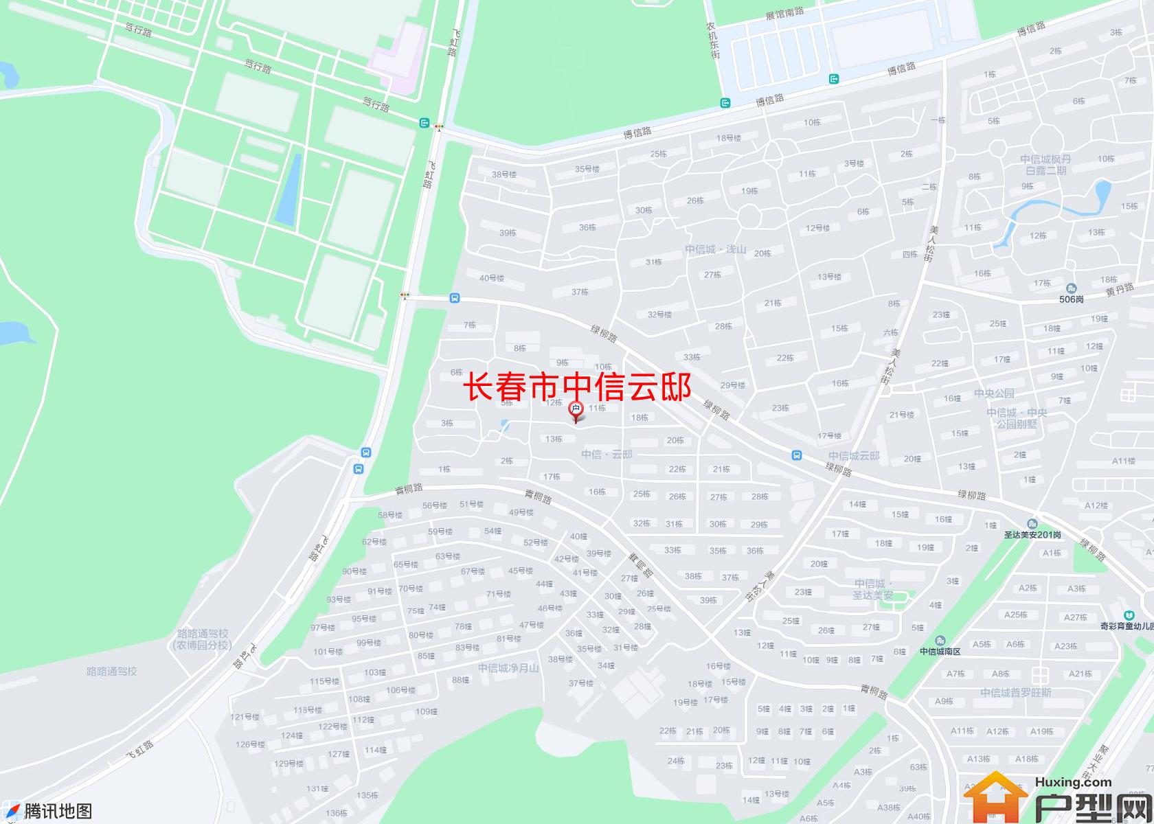 中信云邸小区 - 户型网