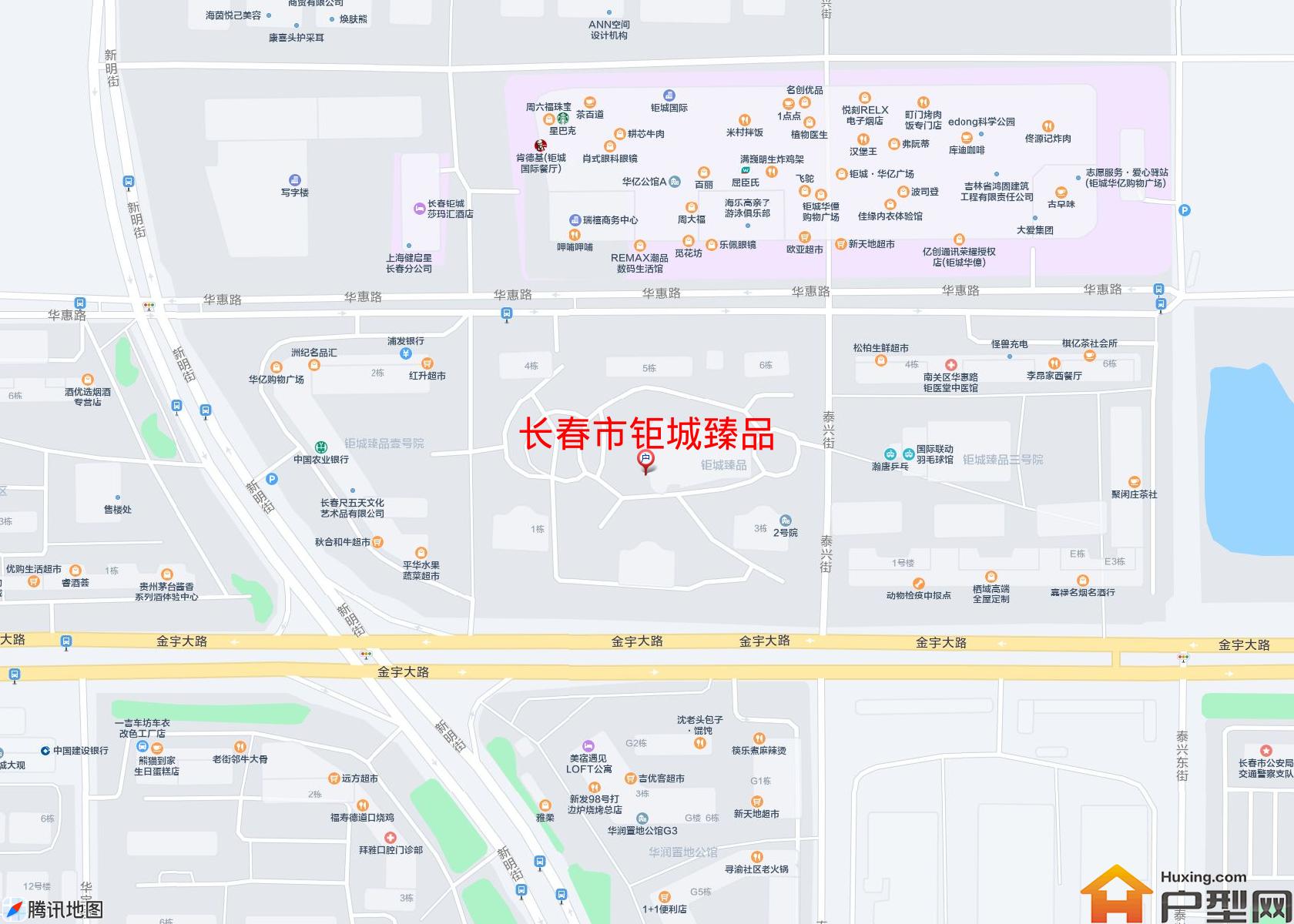 钜城臻品小区 - 户型网