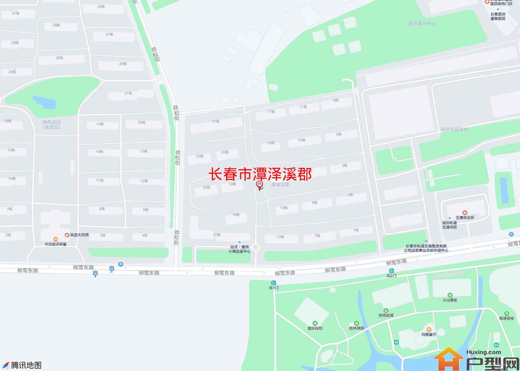 潭泽溪郡小区 - 户型网