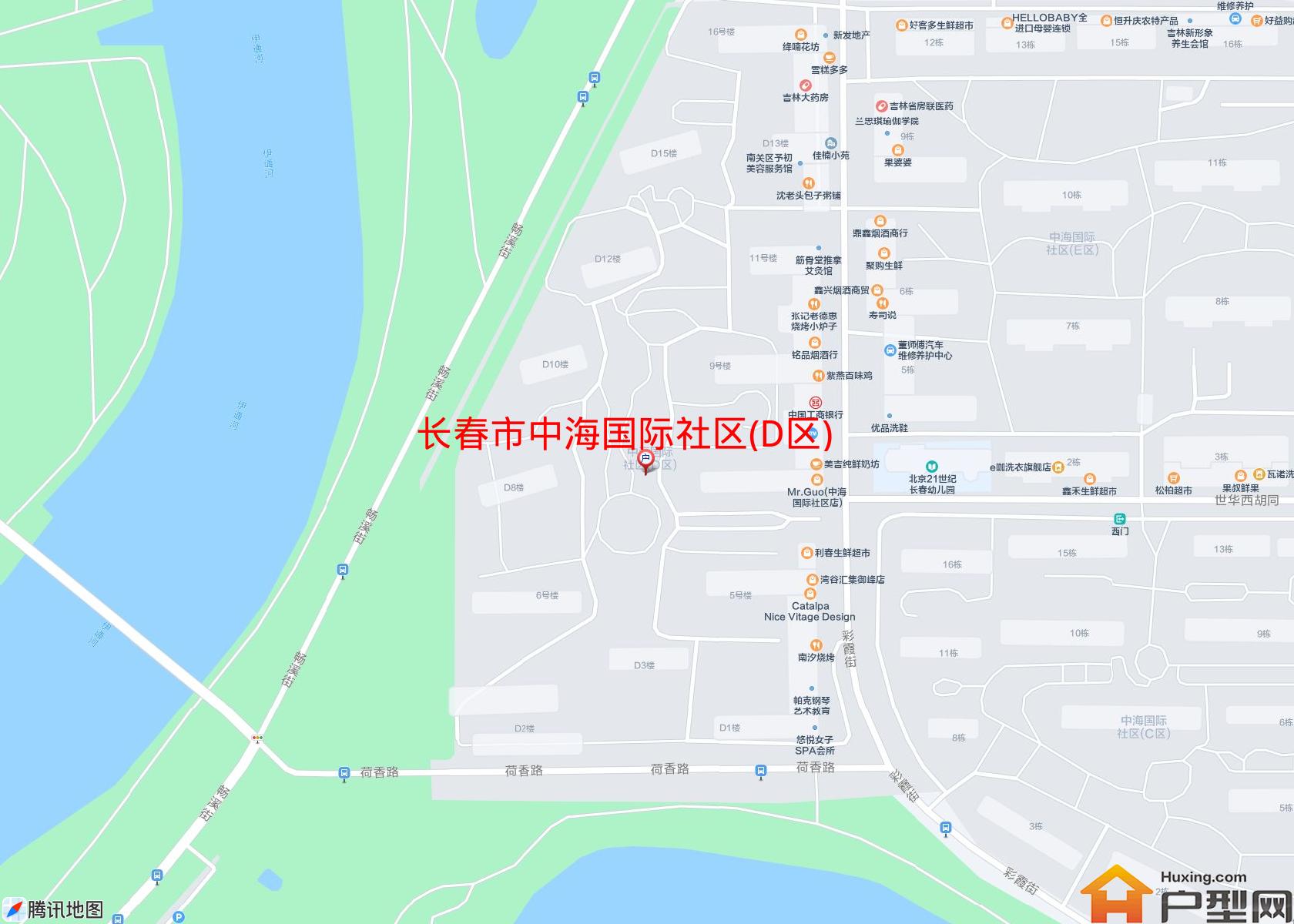 中海国际社区(D区)小区 - 户型网