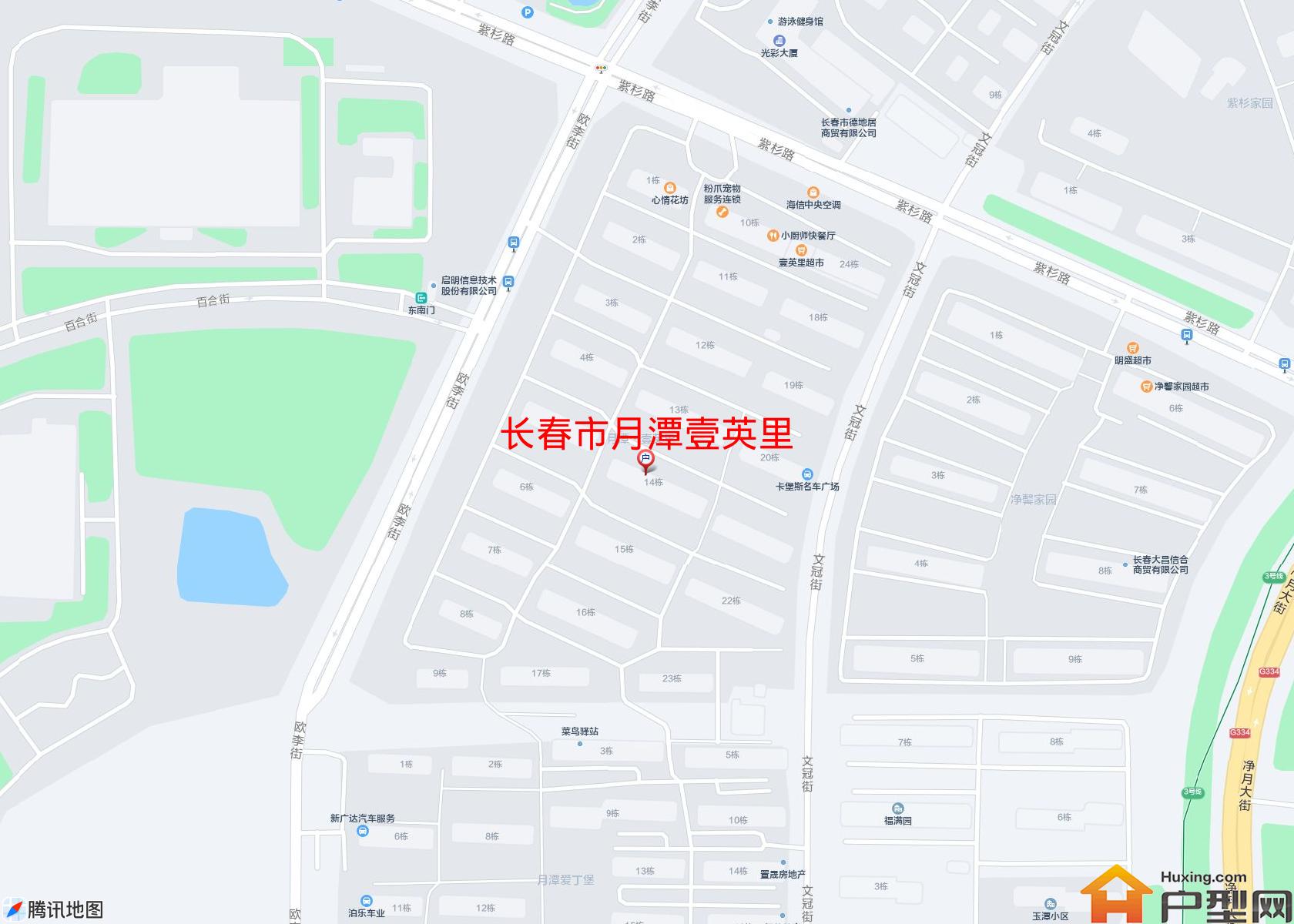 月潭壹英里小区 - 户型网