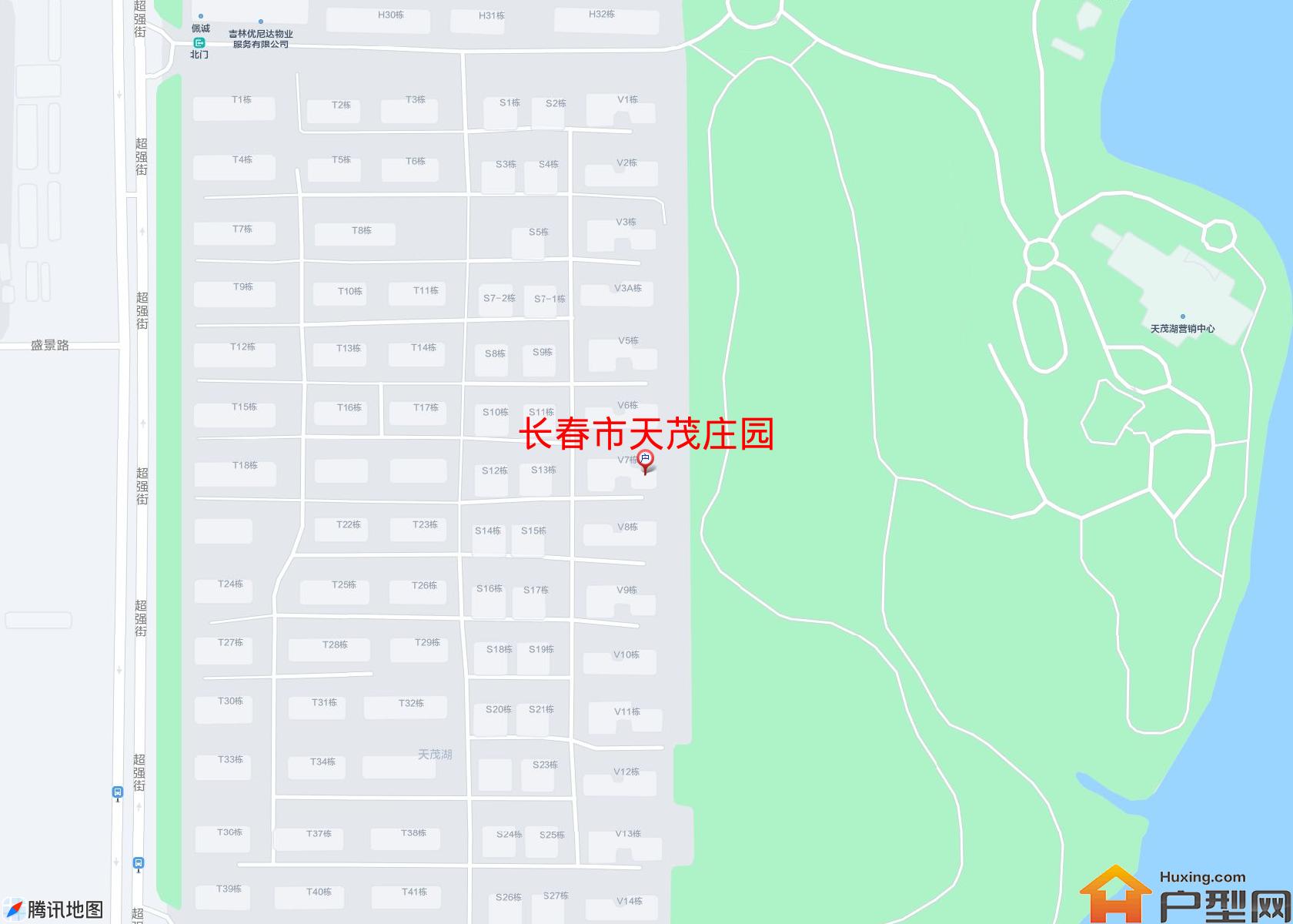 天茂庄园小区 - 户型网