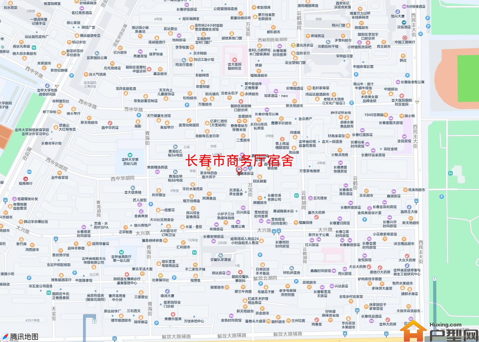 商务厅宿舍小区 - 户型网