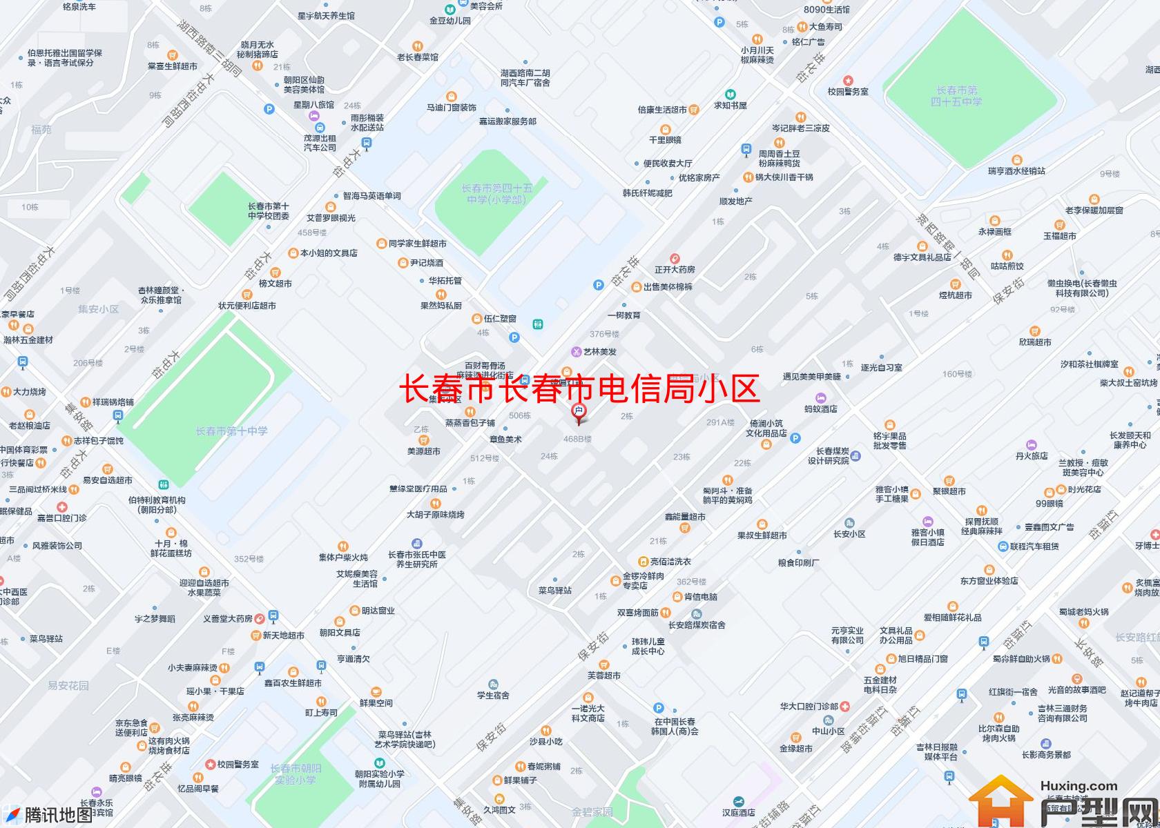 长春市电信局小区小区 - 户型网