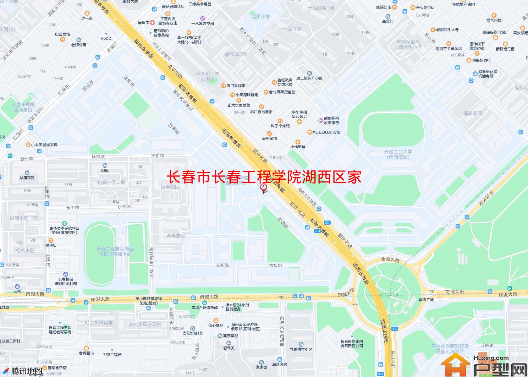 长春工程学院湖西区家属宿舍小区 - 户型网