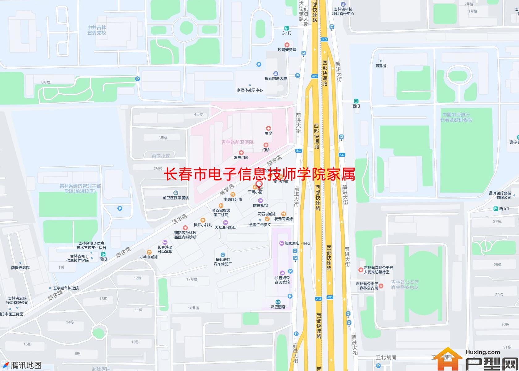 电子信息技师学院家属楼小区 - 户型网