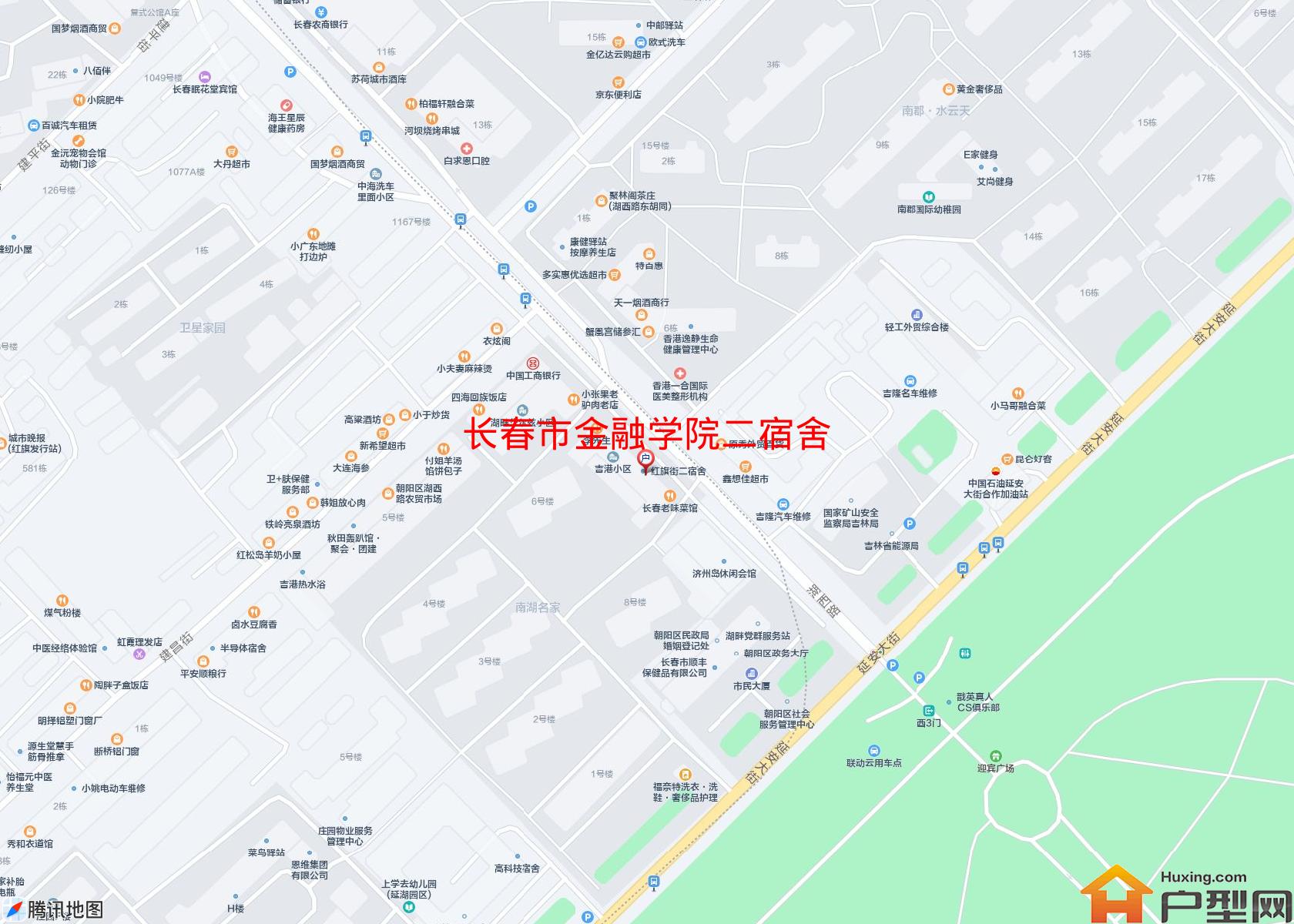 金融学院二宿舍小区 - 户型网