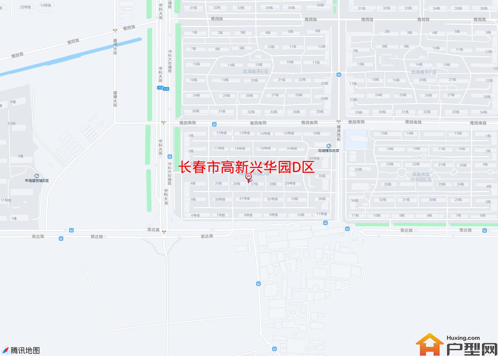高新兴华园D区小区 - 户型网