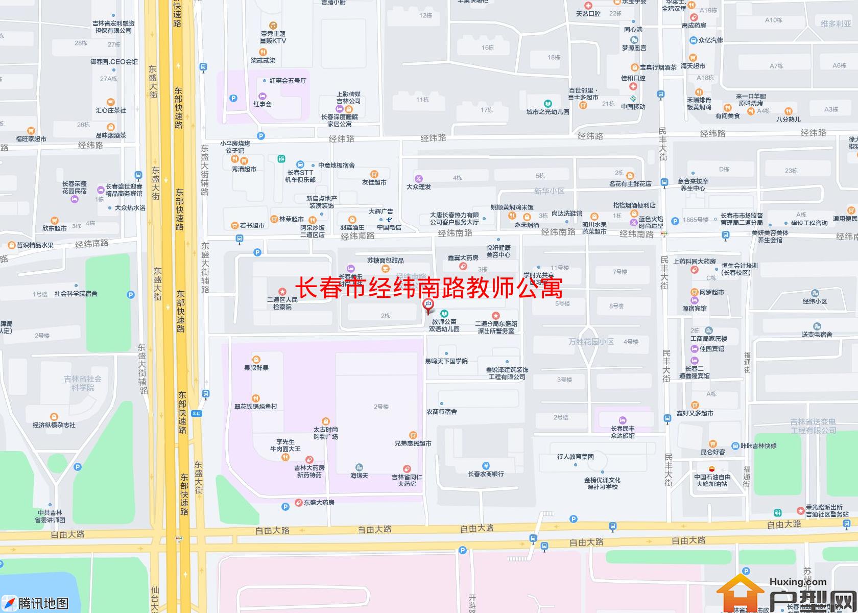 经纬南路教师公寓小区 - 户型网