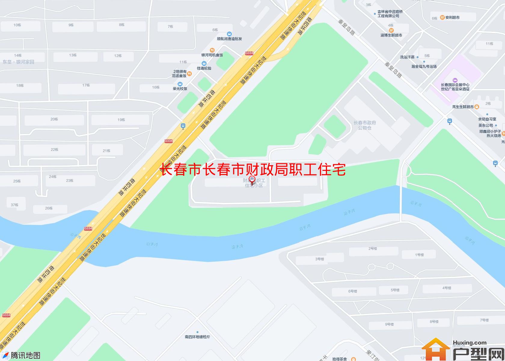 长春市财政局职工住宅小区小区 - 户型网