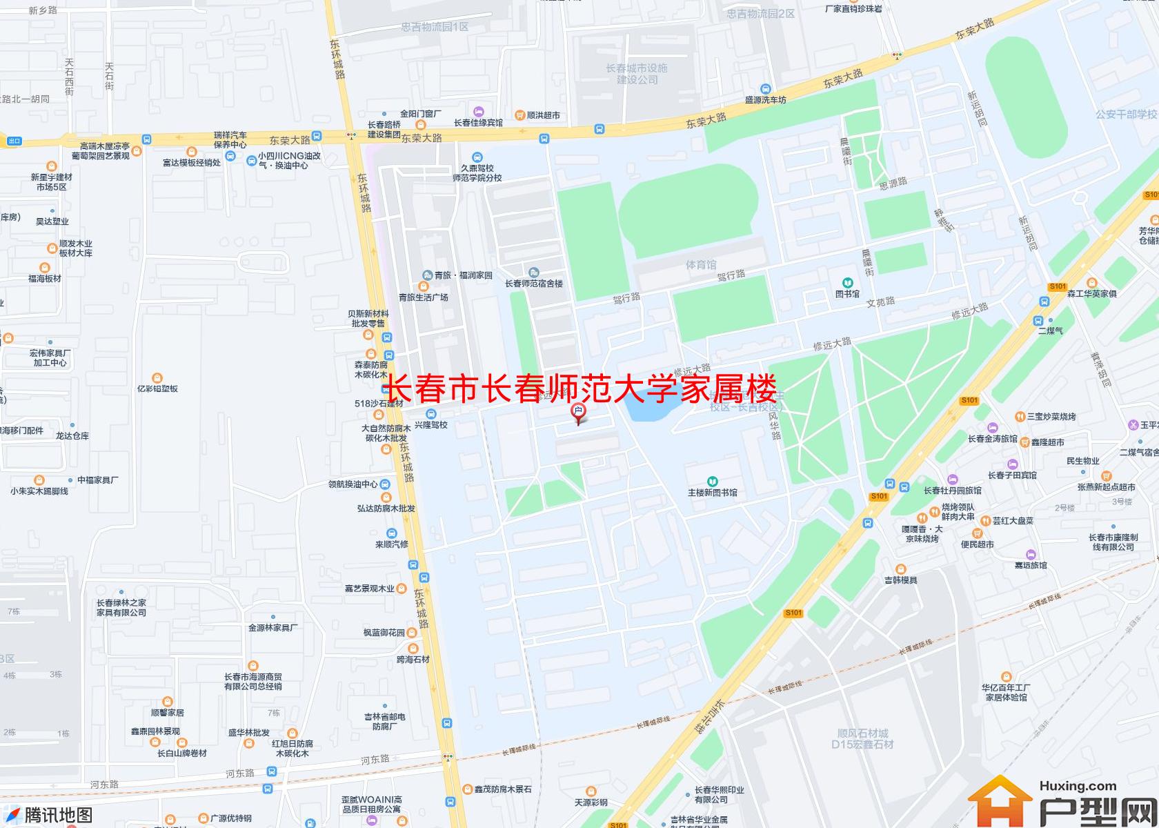 长春师范大学家属楼小区 - 户型网