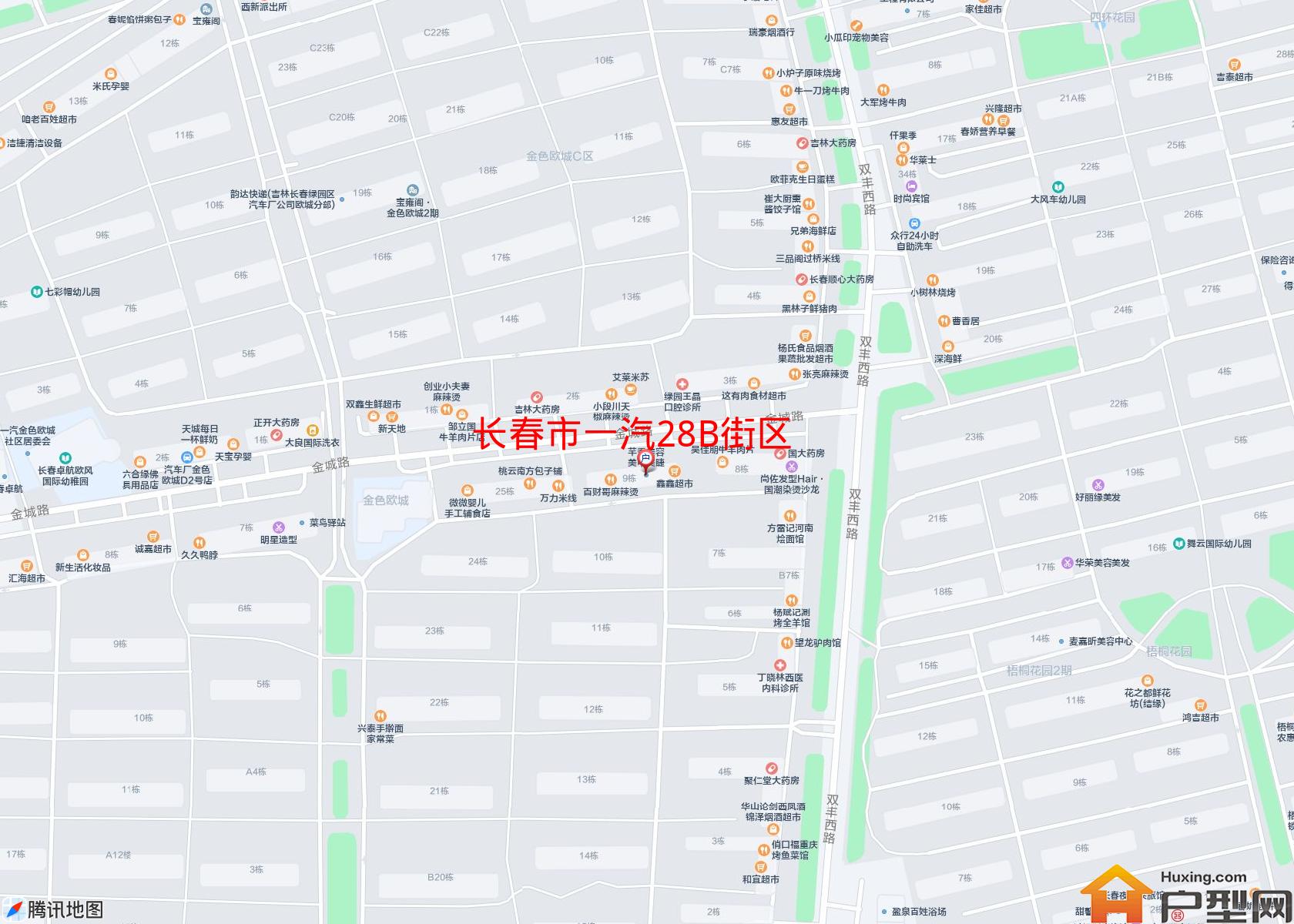 一汽28B街区小区 - 户型网