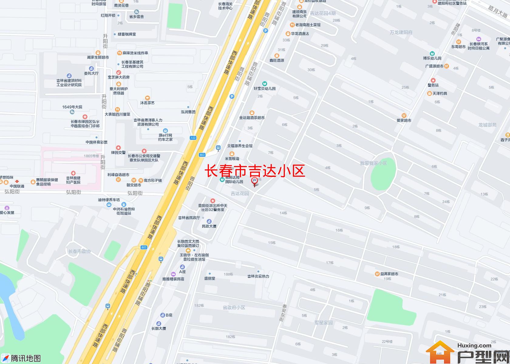 吉达小区小区 - 户型网