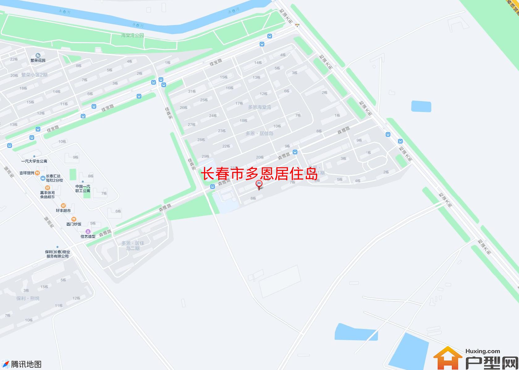 多恩居住岛小区 - 户型网