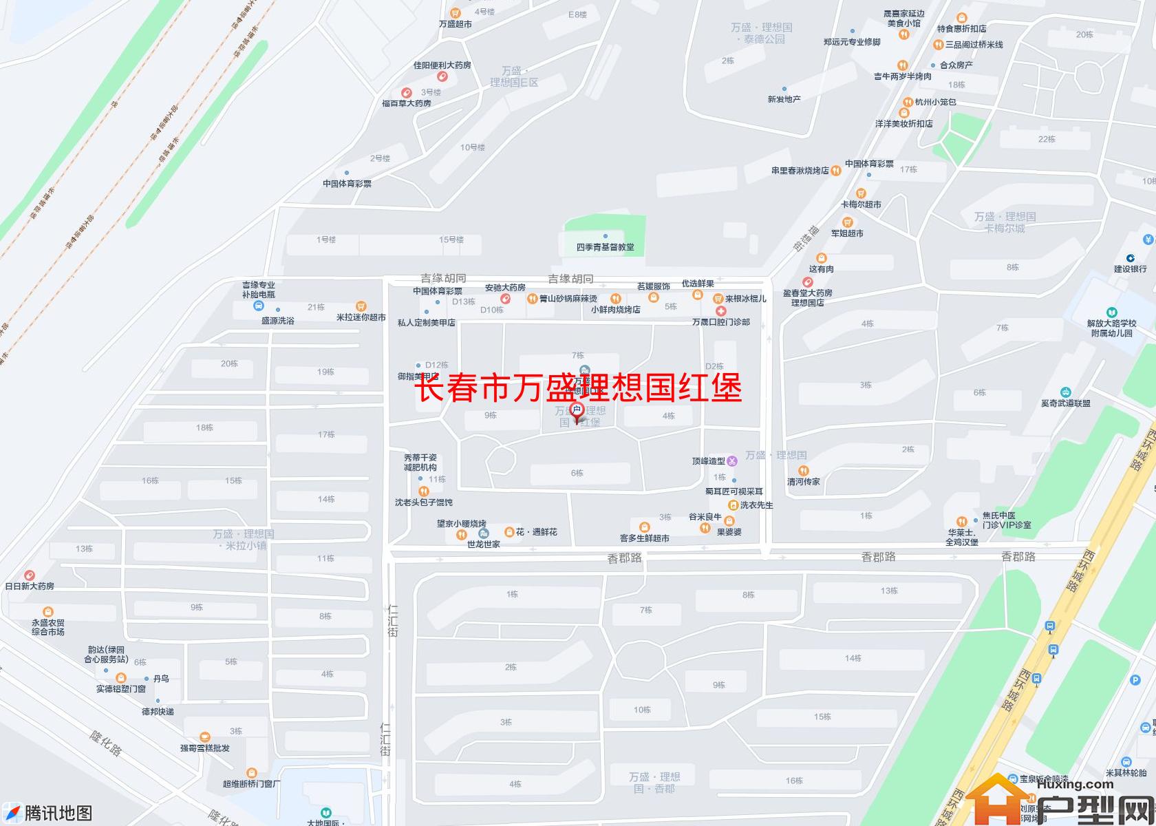 万盛理想国红堡小区 - 户型网