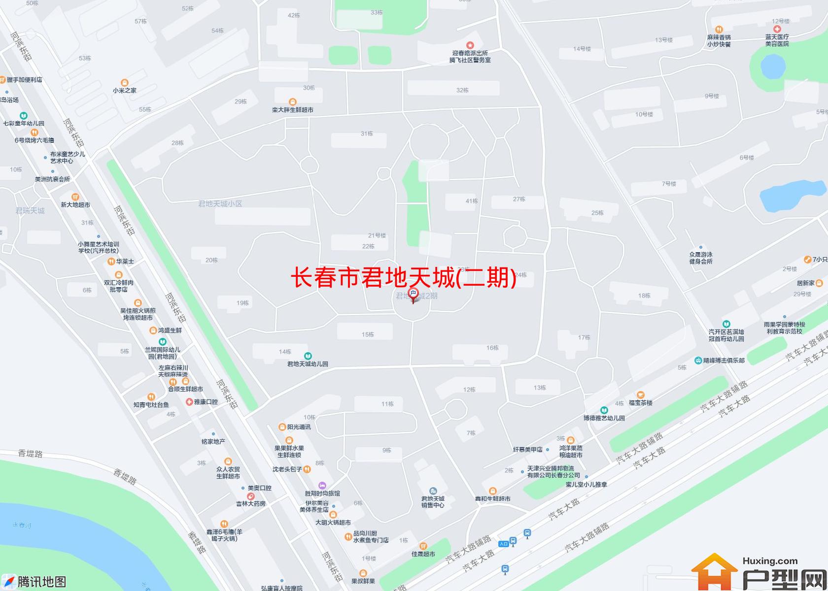 君地天城(二期)小区 - 户型网