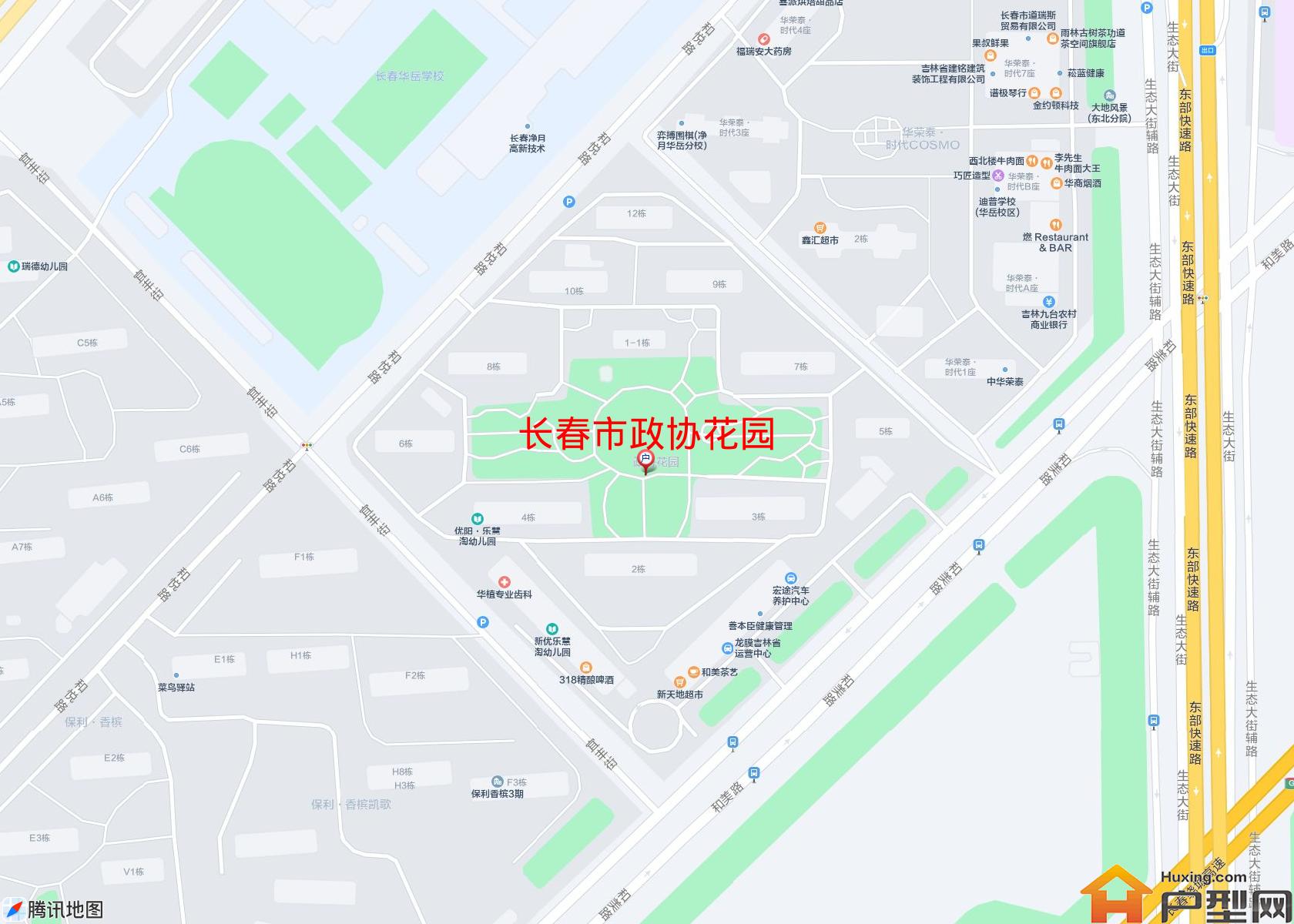 政协花园小区 - 户型网