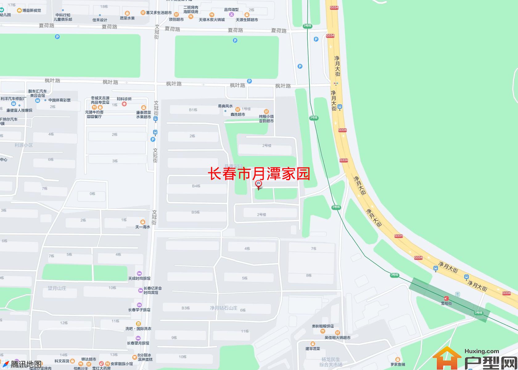 月潭家园小区 - 户型网