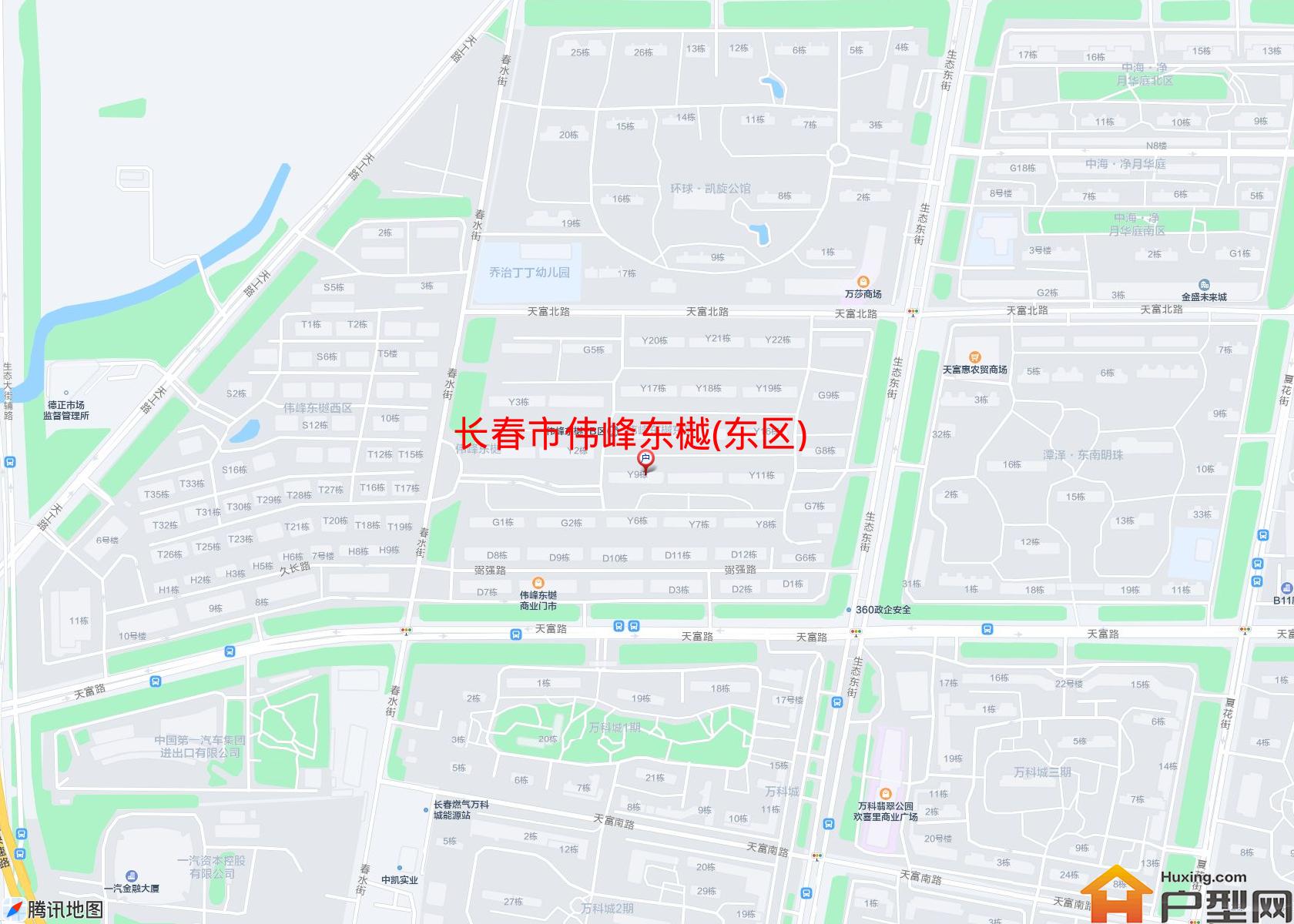 伟峰东樾(东区)小区 - 户型网