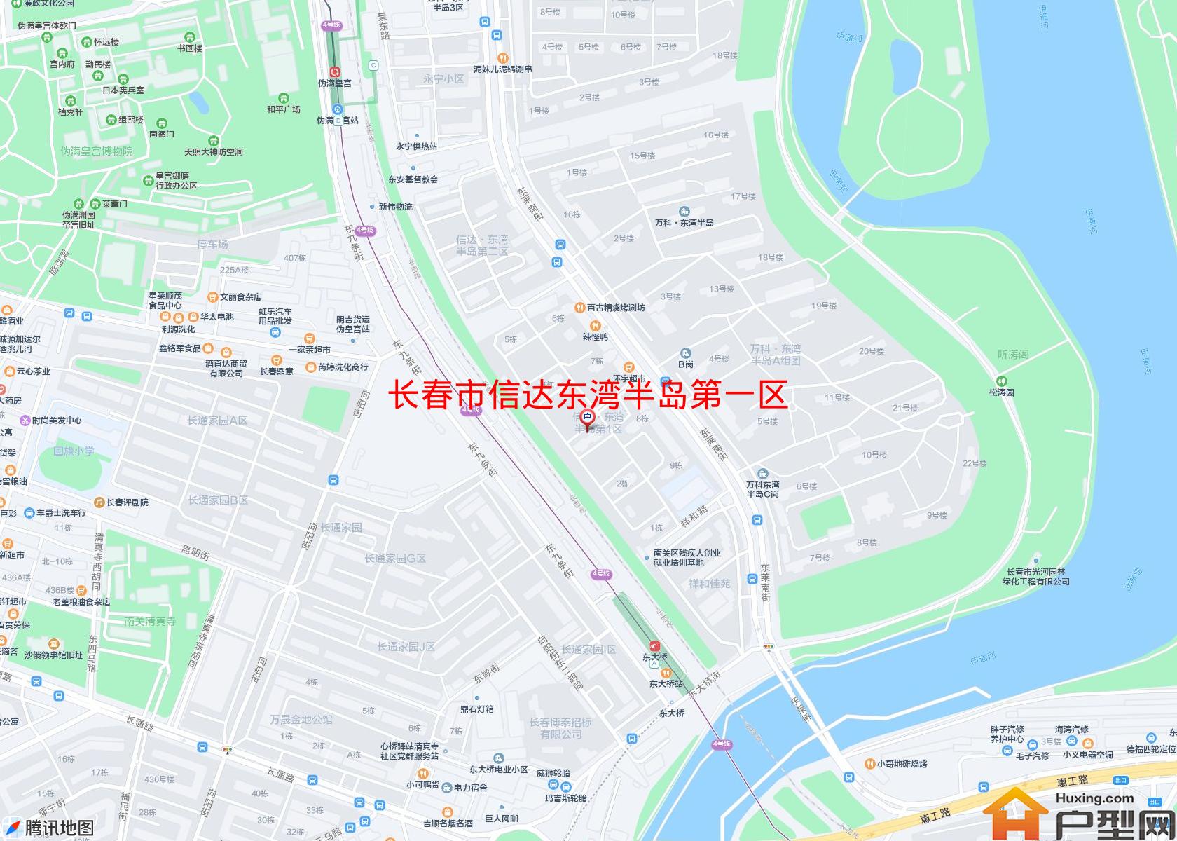 信达东湾半岛第一区小区 - 户型网