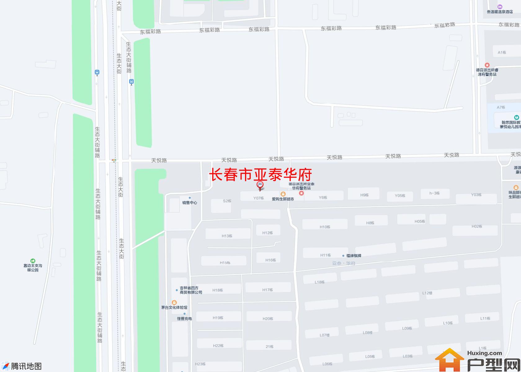 亚泰华府小区 - 户型网 亚泰华府小区 - 户型网