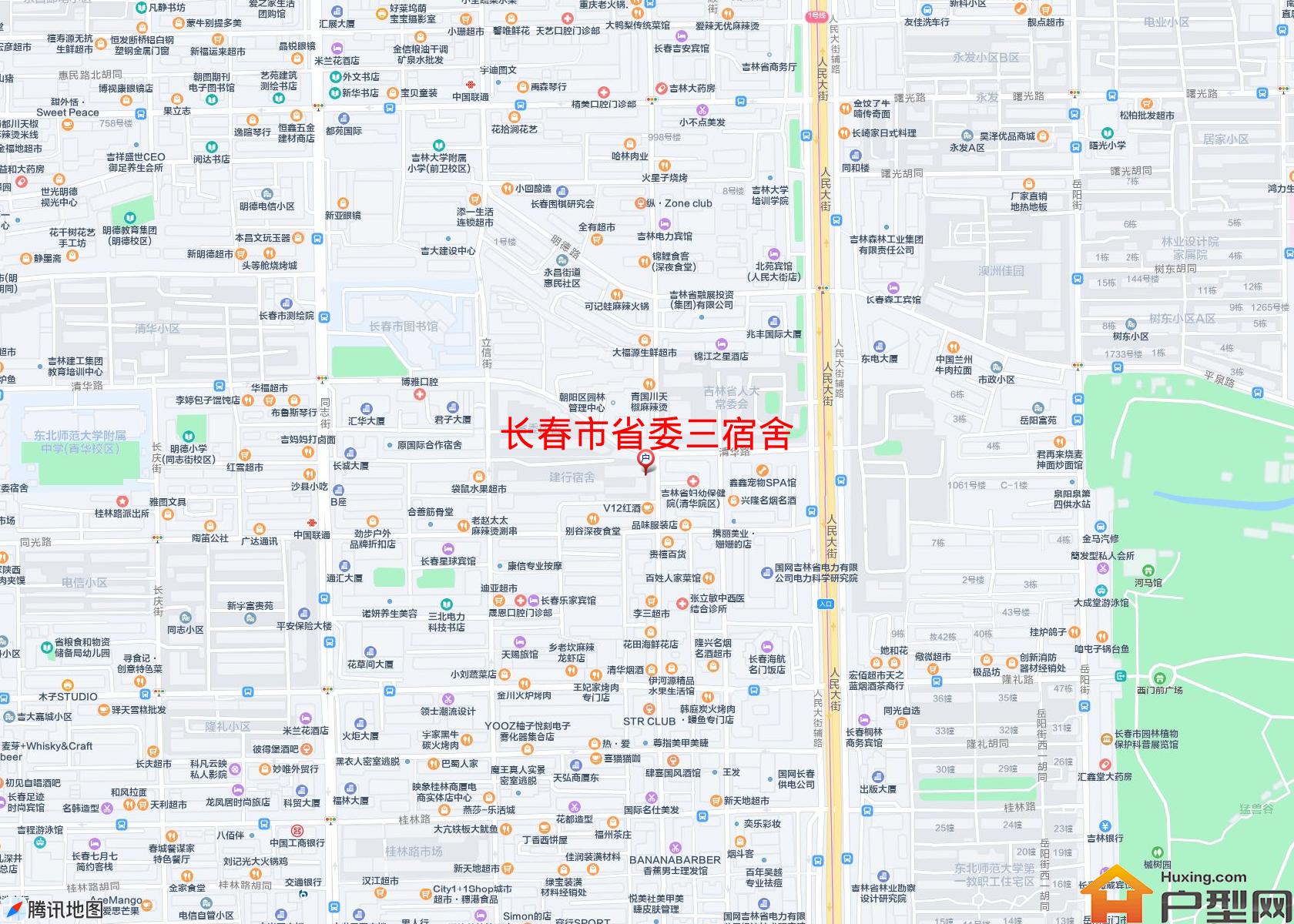 省委三宿舍小区 - 户型网