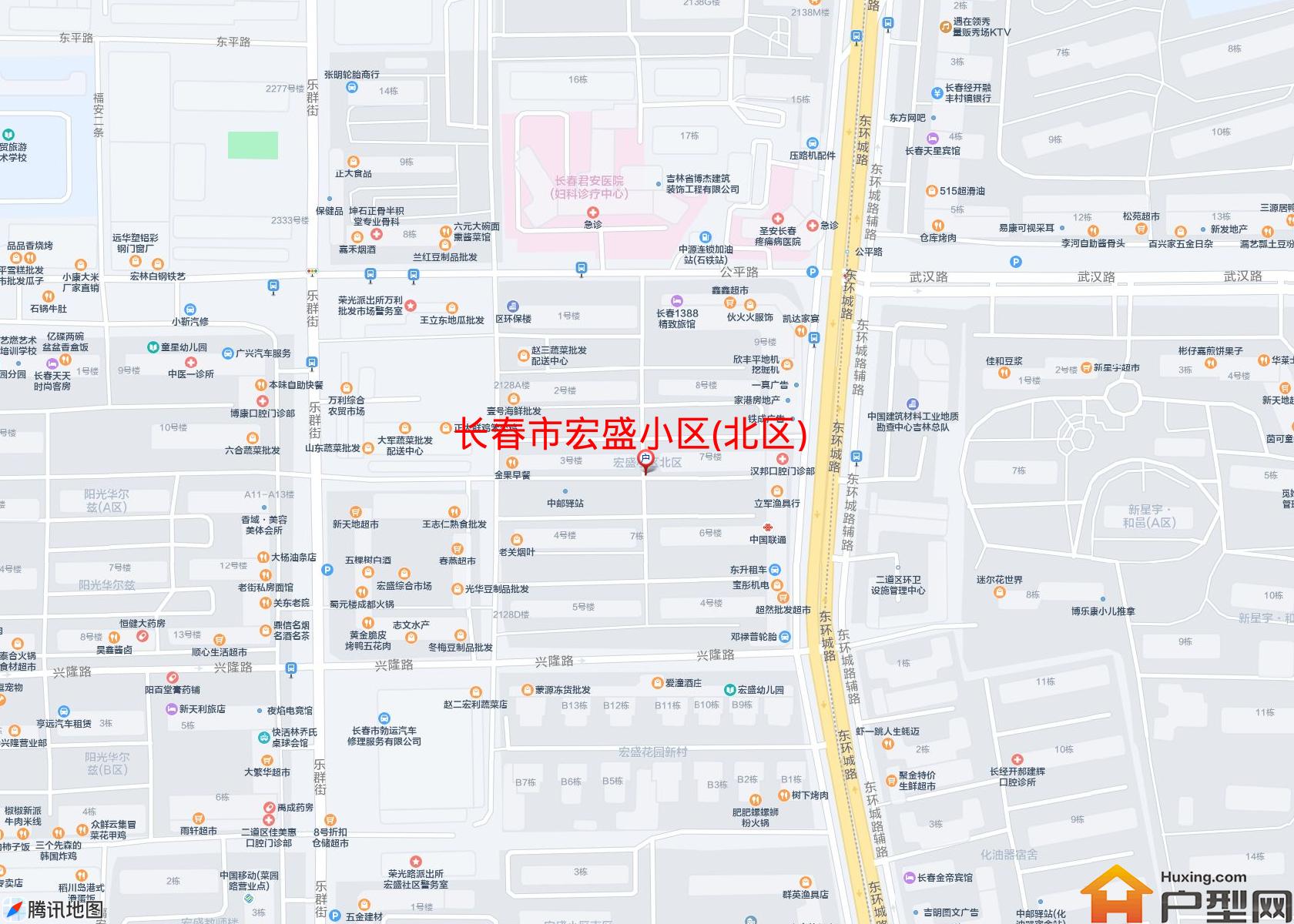 宏盛小区(北区)小区 - 户型网