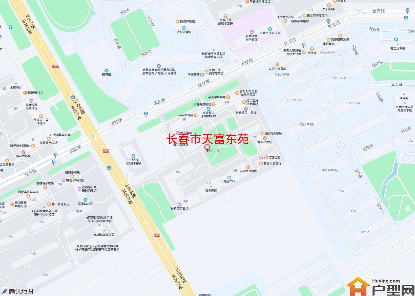 天富东苑小区 - 户型网