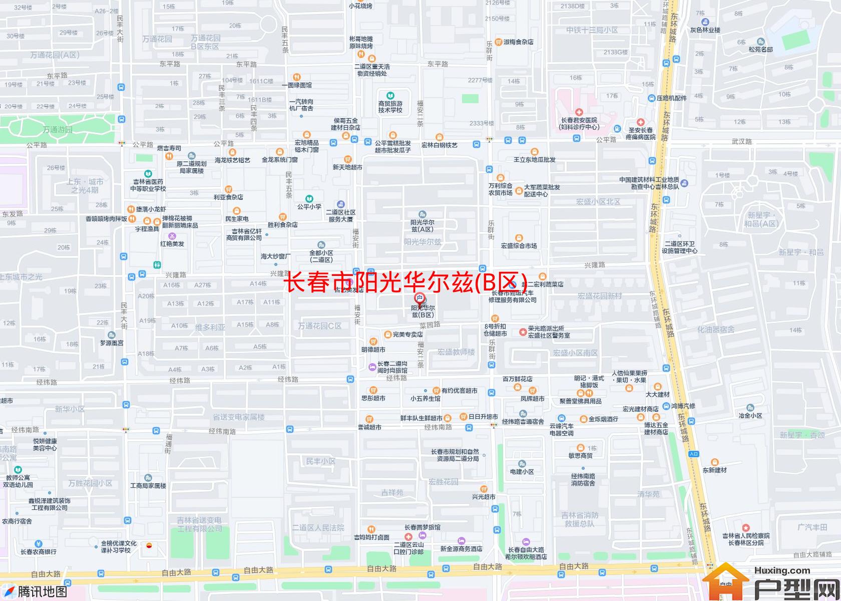 阳光华尔兹(B区)小区 - 户型网