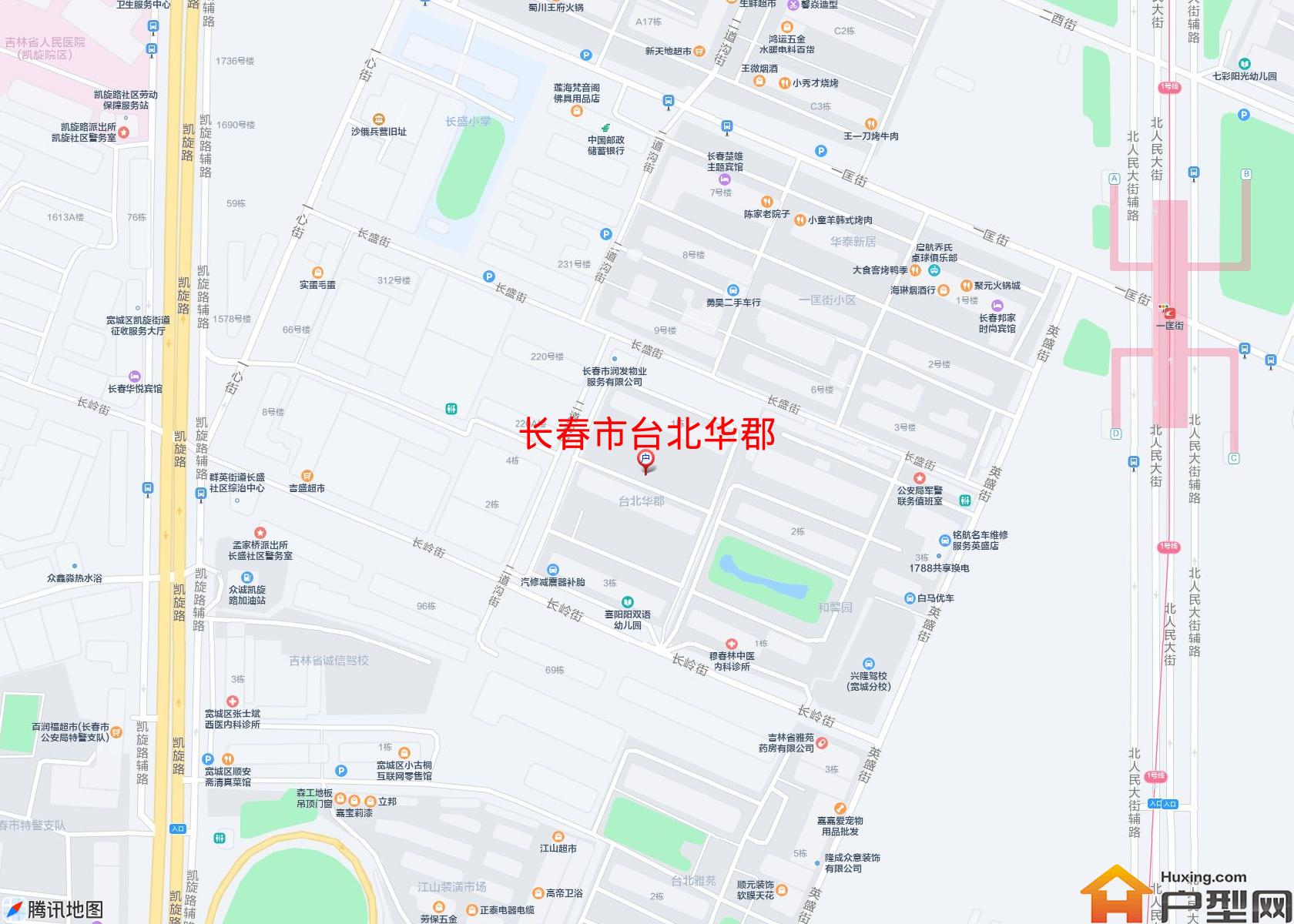 台北华郡小区 - 户型网