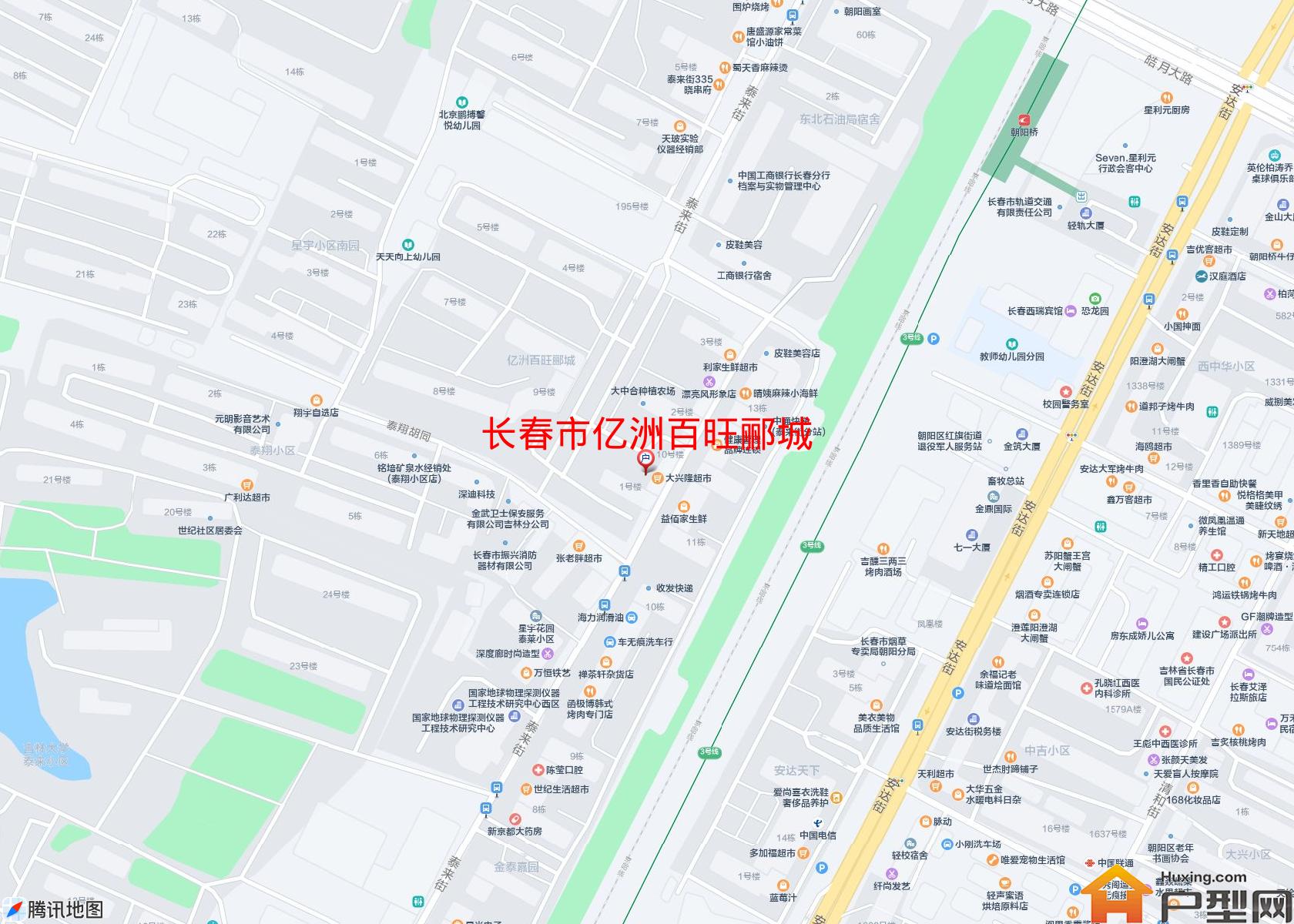 亿洲百旺郦城小区 - 户型网