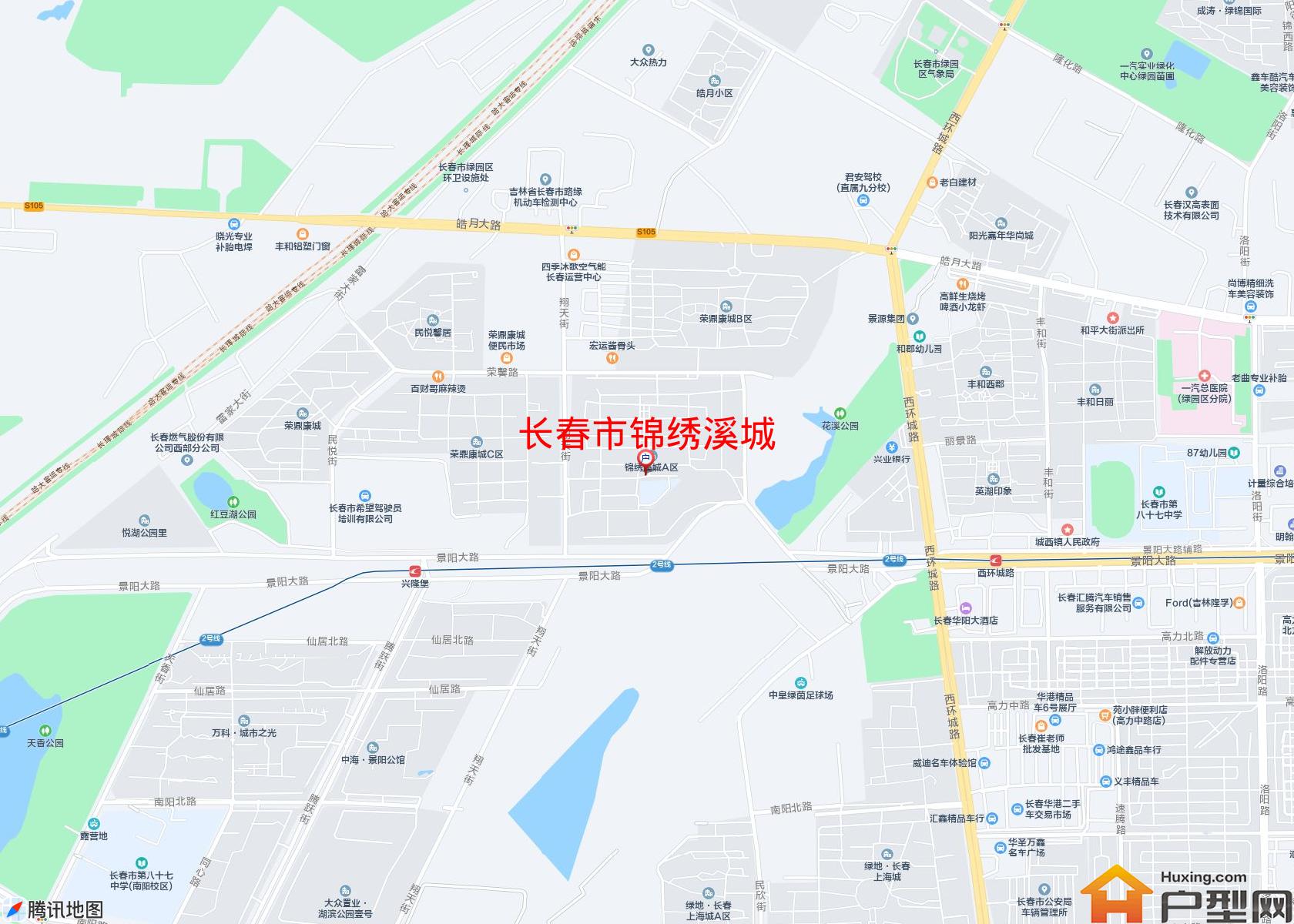 锦绣溪城小区 - 户型网