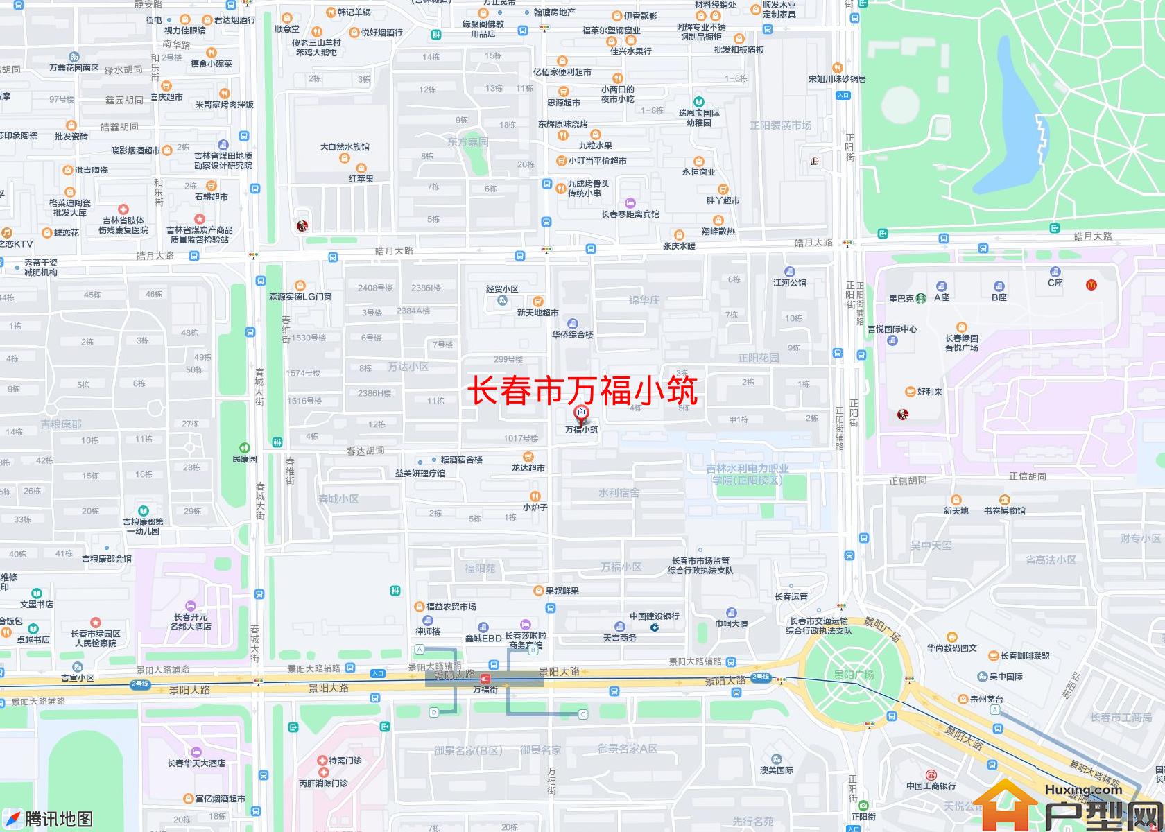 万福小筑小区 - 户型网