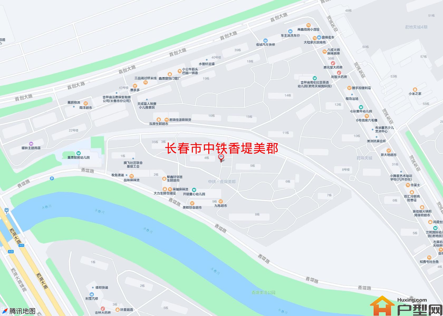 中铁香堤美郡小区 - 户型网