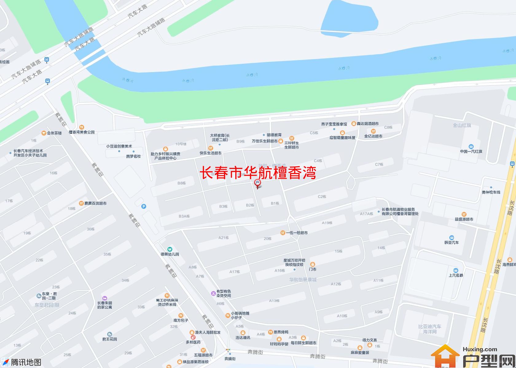 华航檀香湾小区 - 户型网