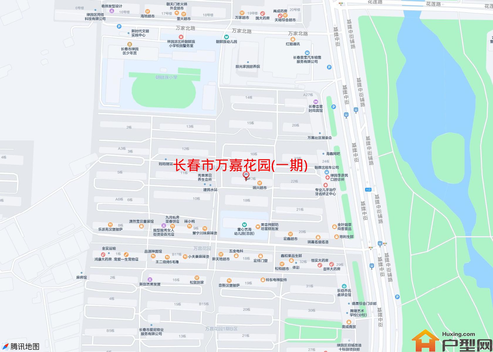 万嘉花园(一期)小区 - 户型网