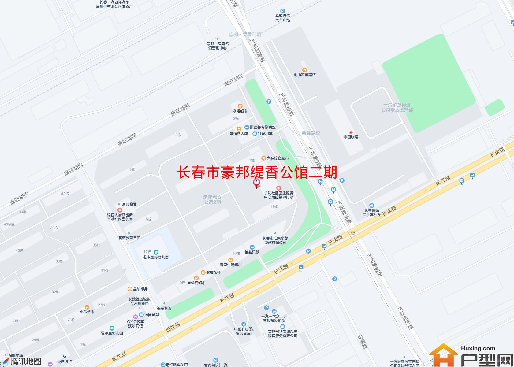 豪邦缇香公馆二期小区 - 户型网
