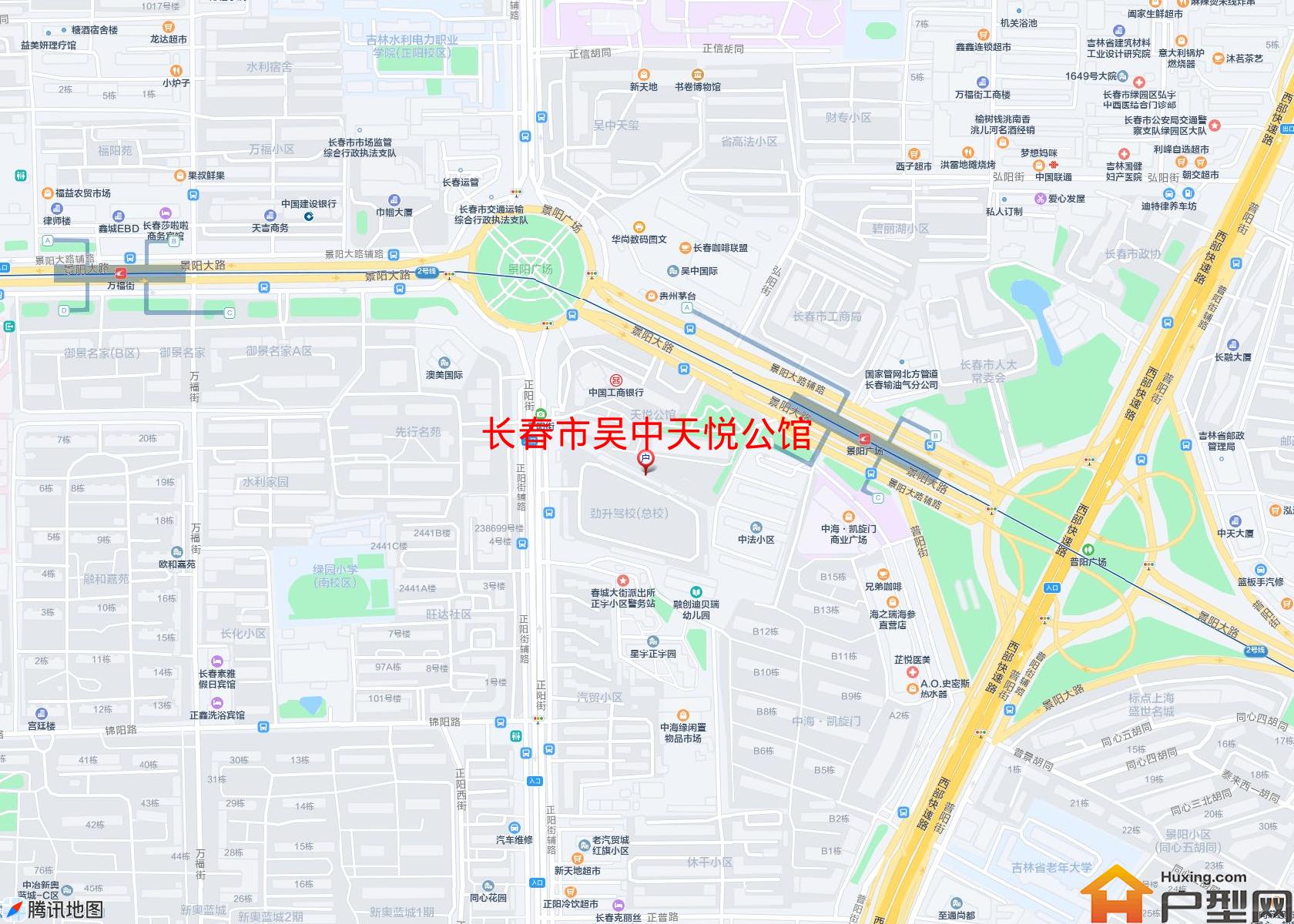 吴中天悦公馆小区 - 户型网