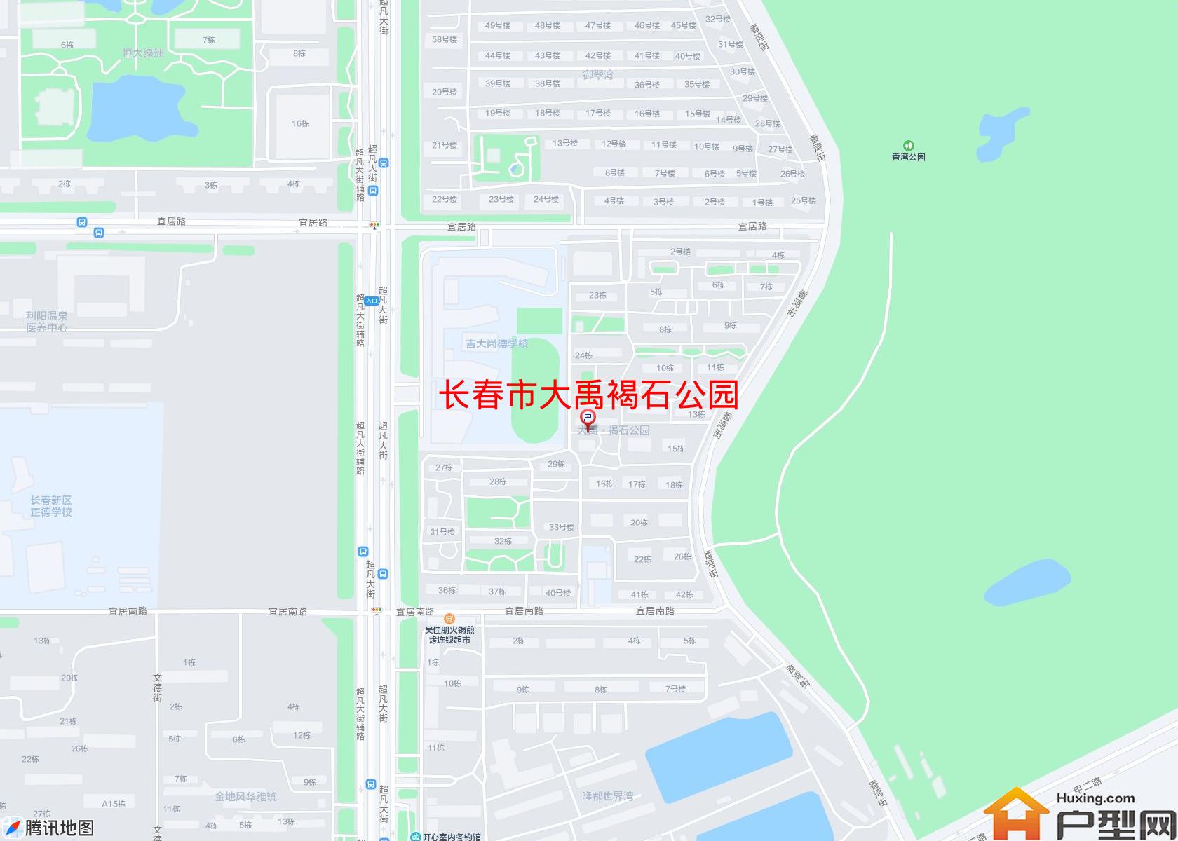 大禹褐石公园小区 - 户型网