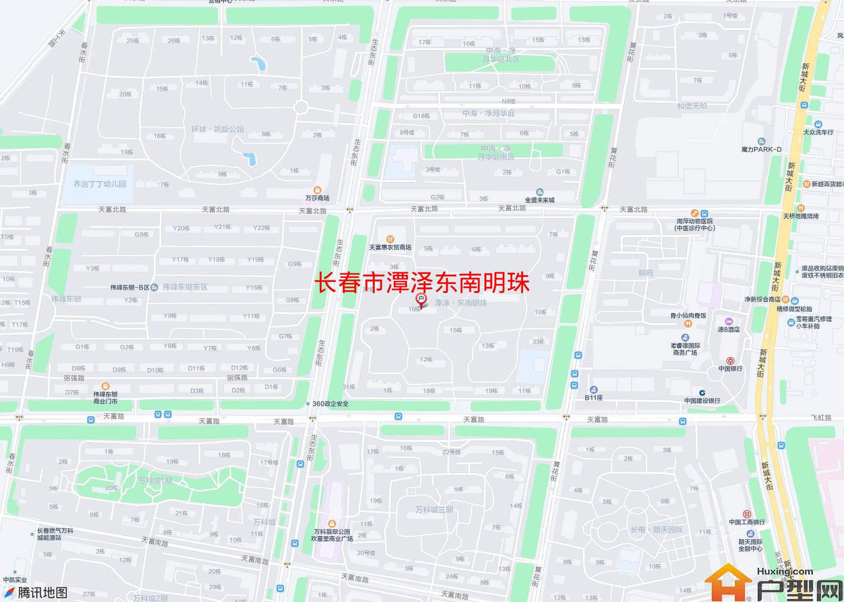 潭泽东南明珠小区 - 户型网
