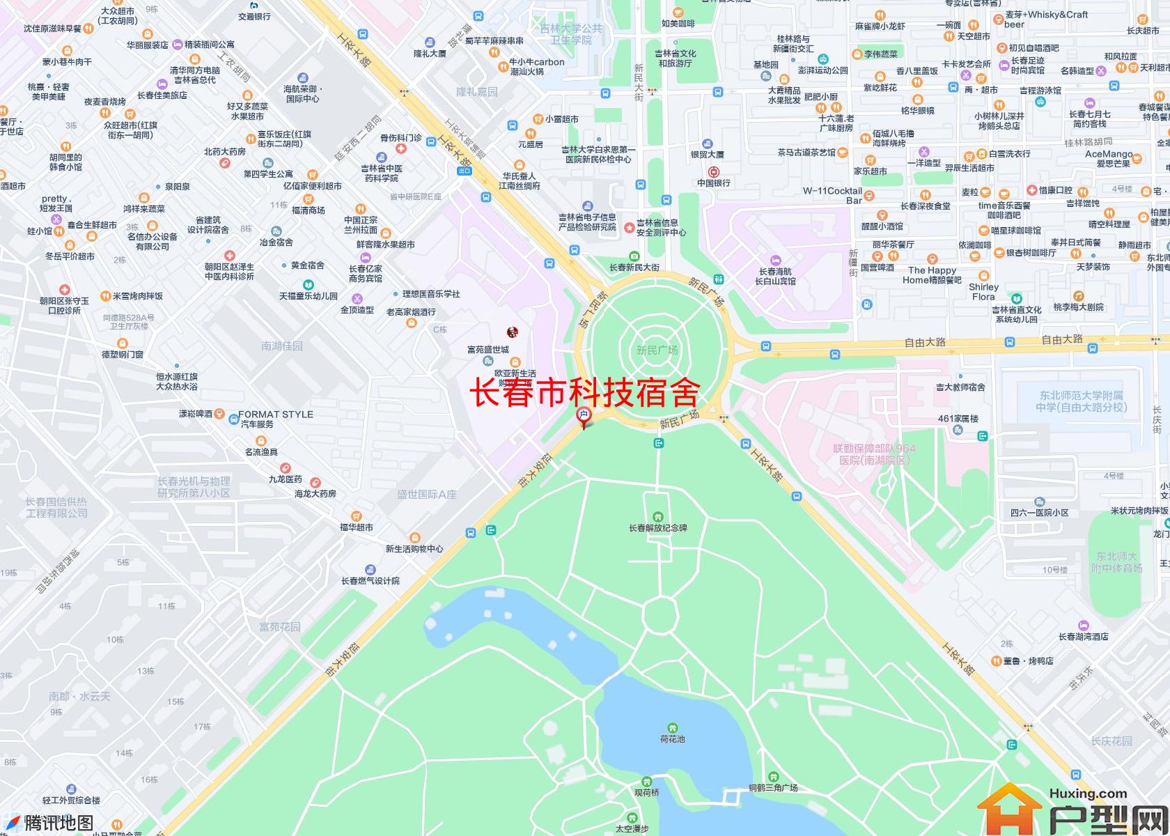 科技宿舍小区 - 户型网