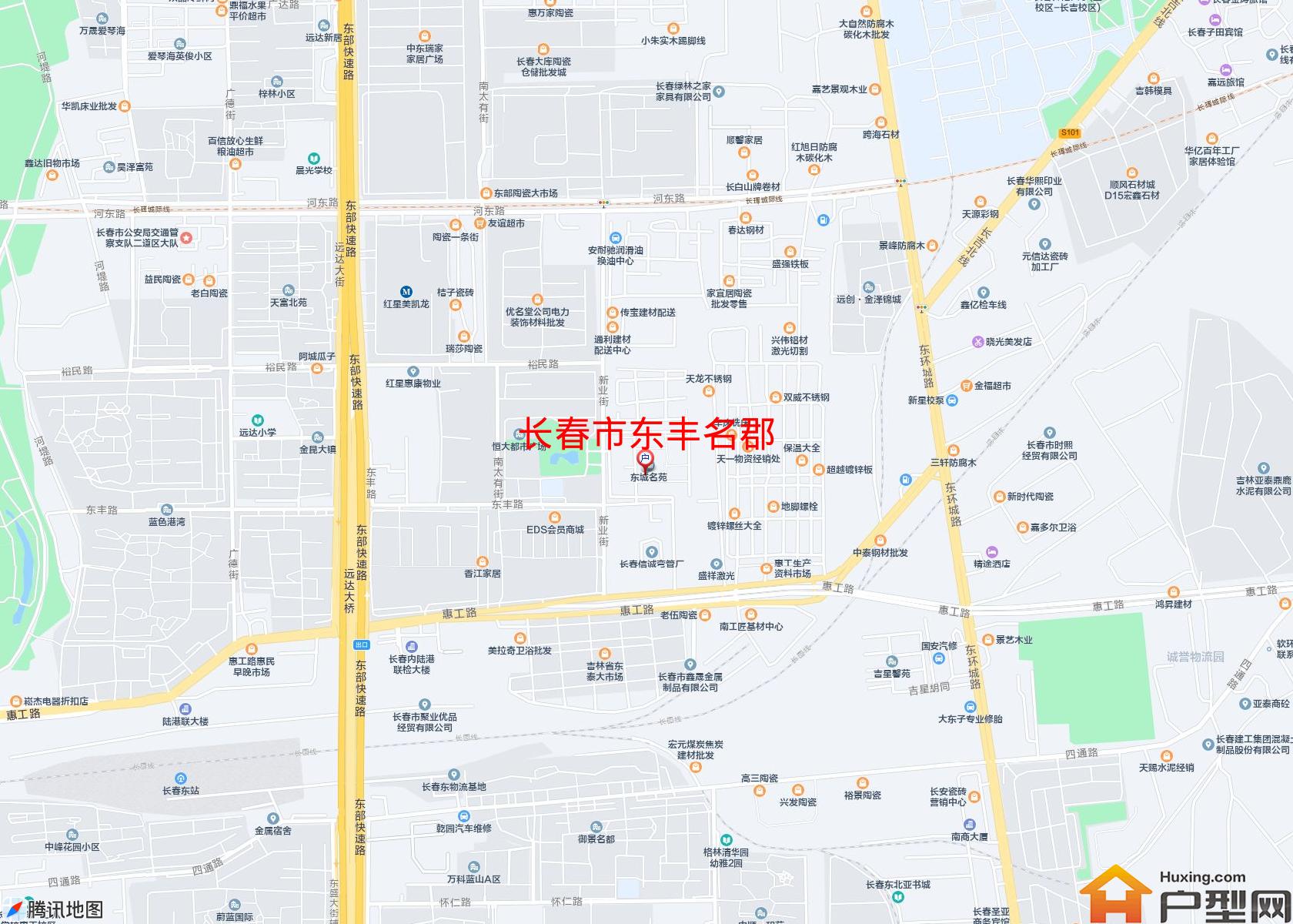 东丰名郡小区 - 户型网