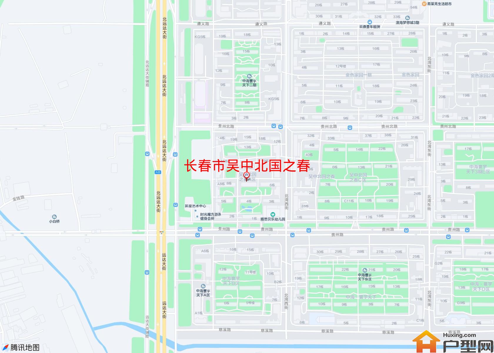 吴中北国之春小区 - 户型网