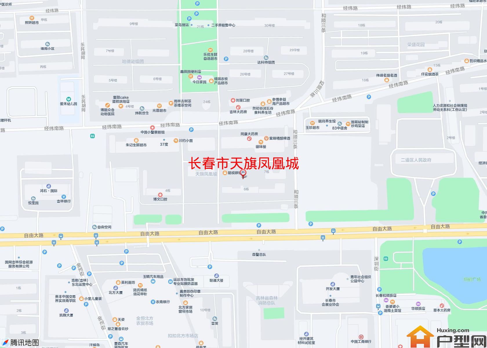 天旗凤凰城小区 - 户型网