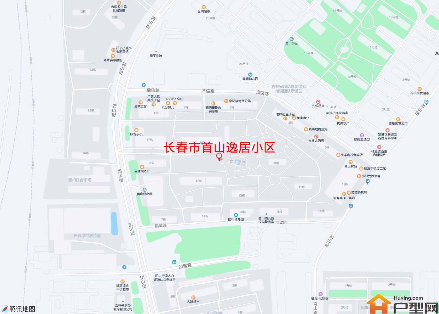 首山逸居小区小区 - 户型网