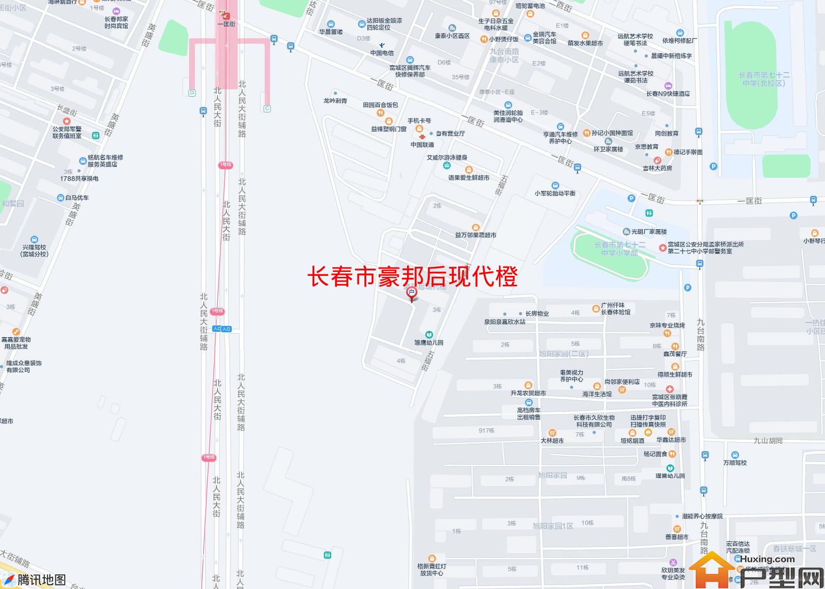 豪邦后现代橙小区 - 户型网